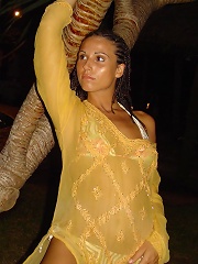 white girl topless walking around jamaica